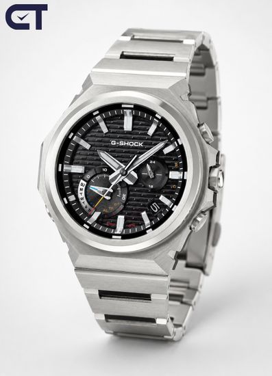 CASIO GST-B1000D-1ADR G-SHOCK мужские наручные часы — компактная G-STEEL со стальным браслетом, Tough Solar и Bluetooth