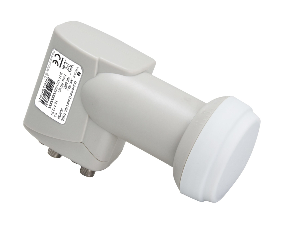 КОНВЕРТОР УНИВЕРСАЛЬНЫЙ TRIAX QUAD LNB НА 4 ВЫХОДА