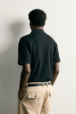 ПОЛО С ВЕРТИКАЛЬНОЙ ФАКТУРОЙ — ZARA