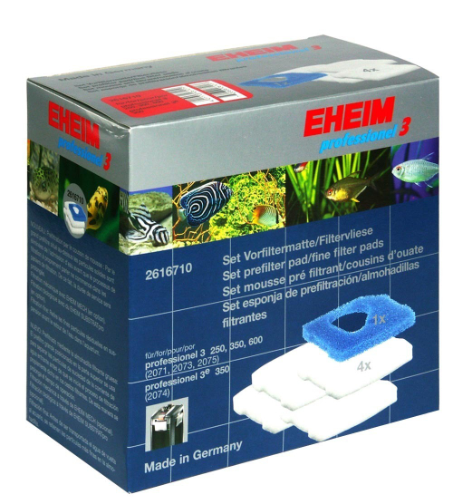 Наполнитель Eheim для Professionel-3, 2071/2073/2075/2171/2173 (1губка + 4синтепона)