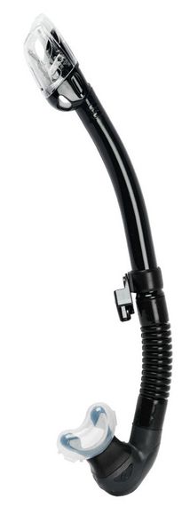 Трубка TUSA Hyperdry Elite II черный/черный