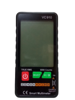 Мультиметр цифровой профессиональный ЖК дисплей VC910