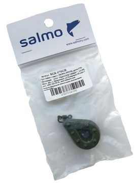 Груз Salmo с вертл. GRIPPA SWIVEL green 070г