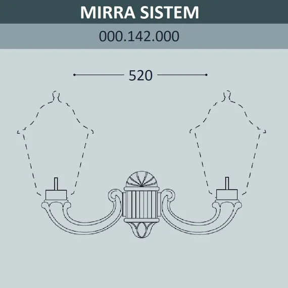 Консоль Mirra 000.142.000.A0 Fumagalli