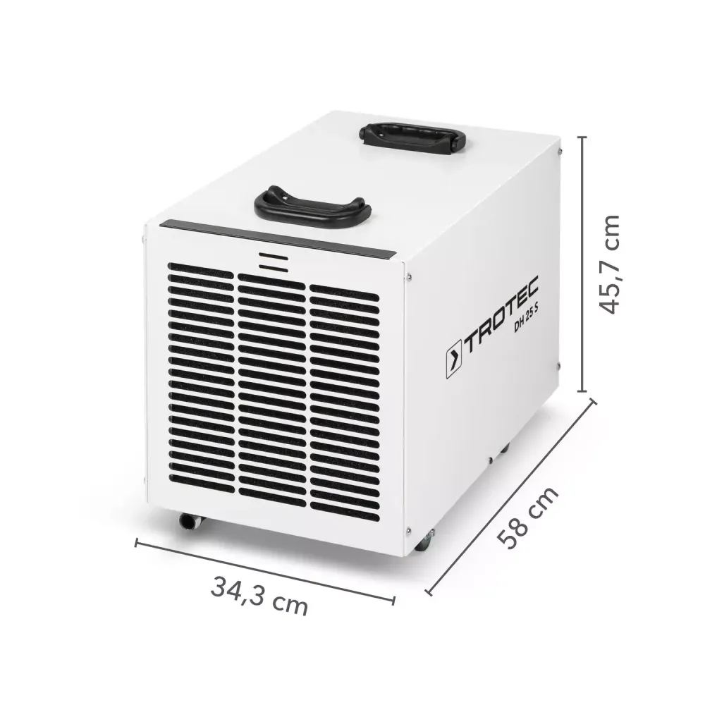 Осушитель воздуха TROTEC DH 25 S - [до 40 л. за сутки / для S≈200 м²]