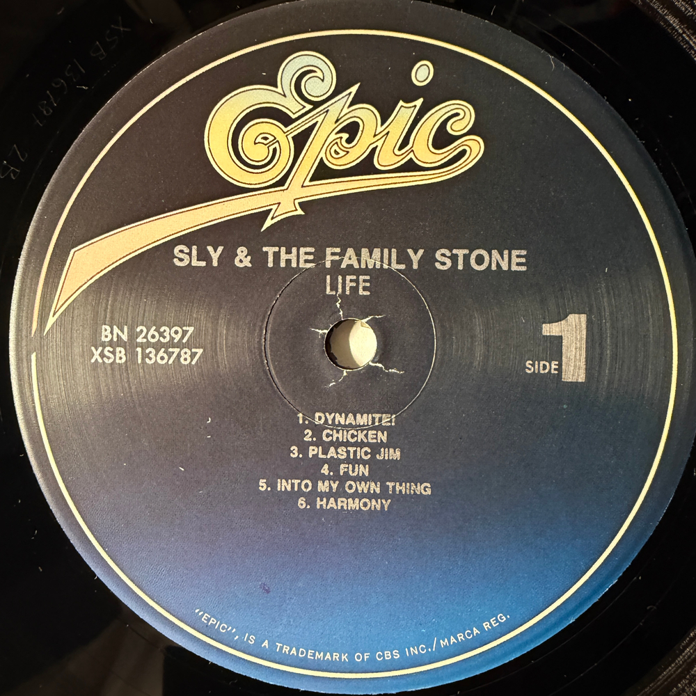 Sly And The Family Stone ‎– Life (США)