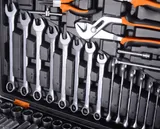 Набор инструментов, 1/2", 1/4", CrV, в кейсе 151 предмет Вихрь — фото 3