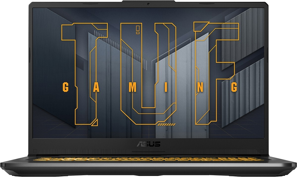 Ноутбук ASUS TUF Gaming F17 FX706HE-HX026 90NR0713-M00540 Intel Core i5 11400H, 8192 Mb, 17.3; Full HD 1920x1080, 512 Gb SSD, DVD нет, nVidia GeForce RTX 3050 Ti 4096 Mb, No OS, серый