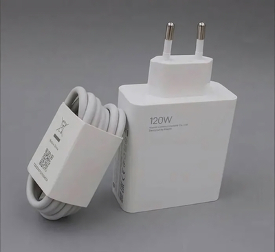Зарядное устройство MDY-12-EZ 120w 3.0A USB + кабель Type-C White (Реплика Xiaomi)