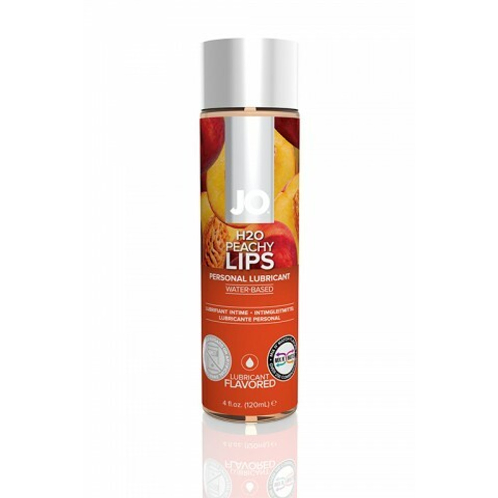 Вкусовой лубрикант "Сочный персик" JO Flavored Peachy Lips, 120 мл
