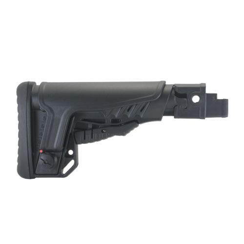 Пластиковый приклад на АК-74, DLG Tactical. Черный
