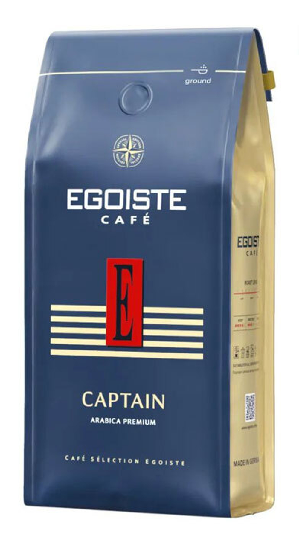 Кофе молотый Egoistе Captain 250 г
