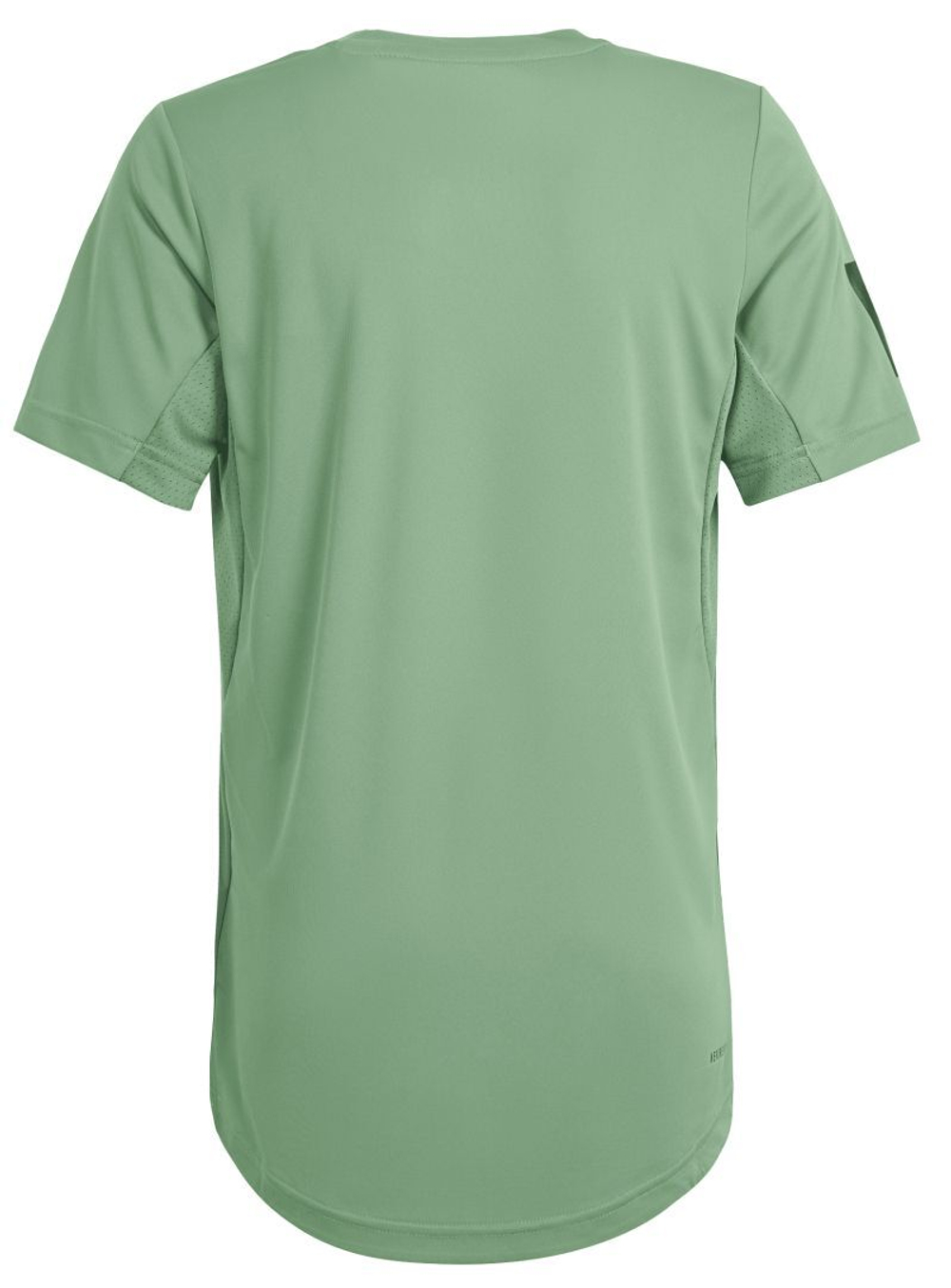 Футболка для мальчика теннисная Adidas B Club 3 Stripes Tennis Shirt - зеленый
