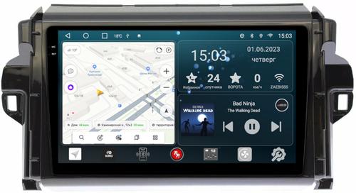 Магнитола для Toyota Fortuner 2015-2022 - RedPower 069 Android 10, Быстрая, QLED+2K, CarPlay, SIM-слот