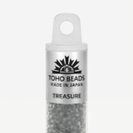 Японский бисер TOHO Treasure (№9), прозрачный