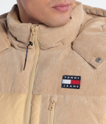 Пуховая куртка TJM CORD MIX ALASKA PUFFER Tommy Jeans - светло-коричневый(DM0DM17229)