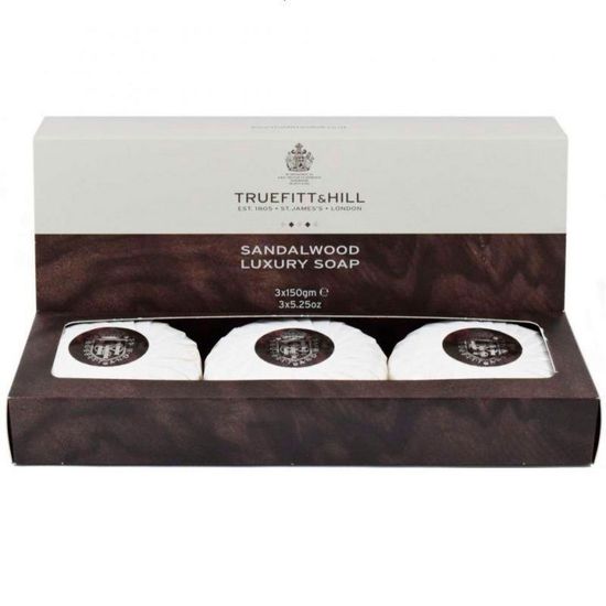 Мыло для рук и тела Truefitt&Hill Sandalwood (3×150гр) 00555