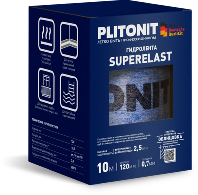 PLITONIT Гидролента SuperElast - 10