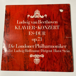 Винтажная виниловая пластинка LP Beethoven Бетховен, Klavier Konzert Es-Dur Op. 73 (Германия 1964)
