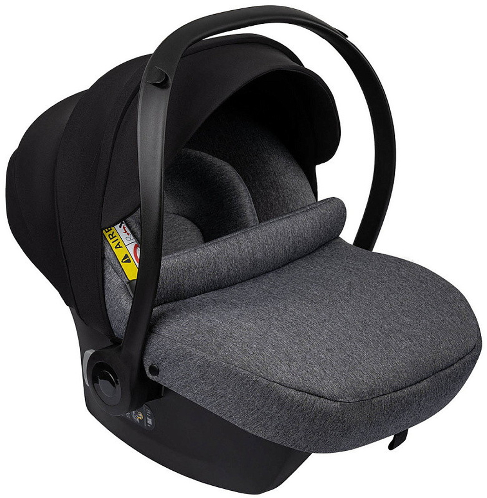 Детская коляска Indigo Barbara Eco Classic 3 в 1 с автокреслом Avionaut Cosmo Grey Be04 св.серая кожа