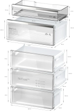 Двухкамерный холодильник Bosch KGN49LBCF