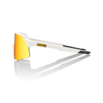 Спортивные очки с диоптриями 100% S3 Soft Tact White - HiPER Red Mirror Lens
