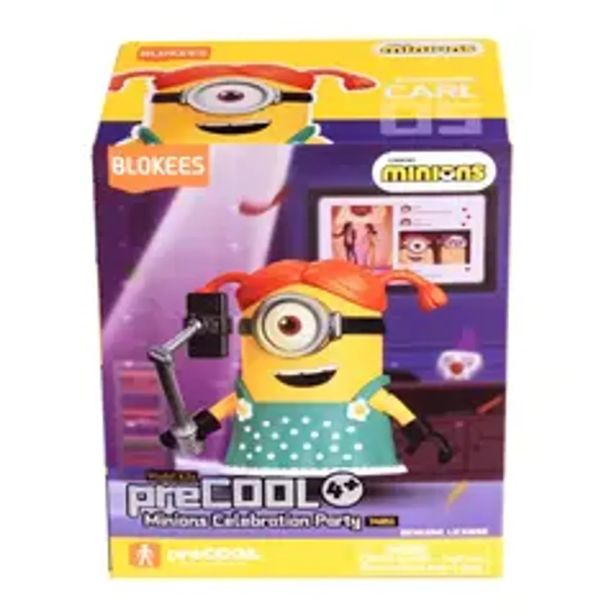 Сборная фигурка Blokees Minions Celebration Party: Streamer Carl (05)