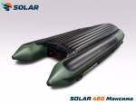 Лодка надувная моторная solar-480 к