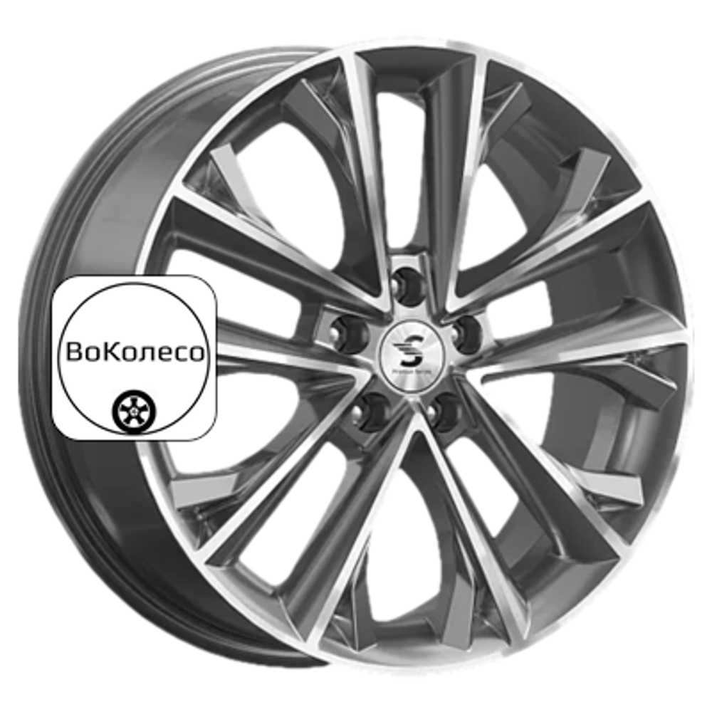 7x18/5x108 ET33 D60,1 КР012 (Tiggo 7 Pro) Diamond Gloss Graphite (4200017) Premium Series