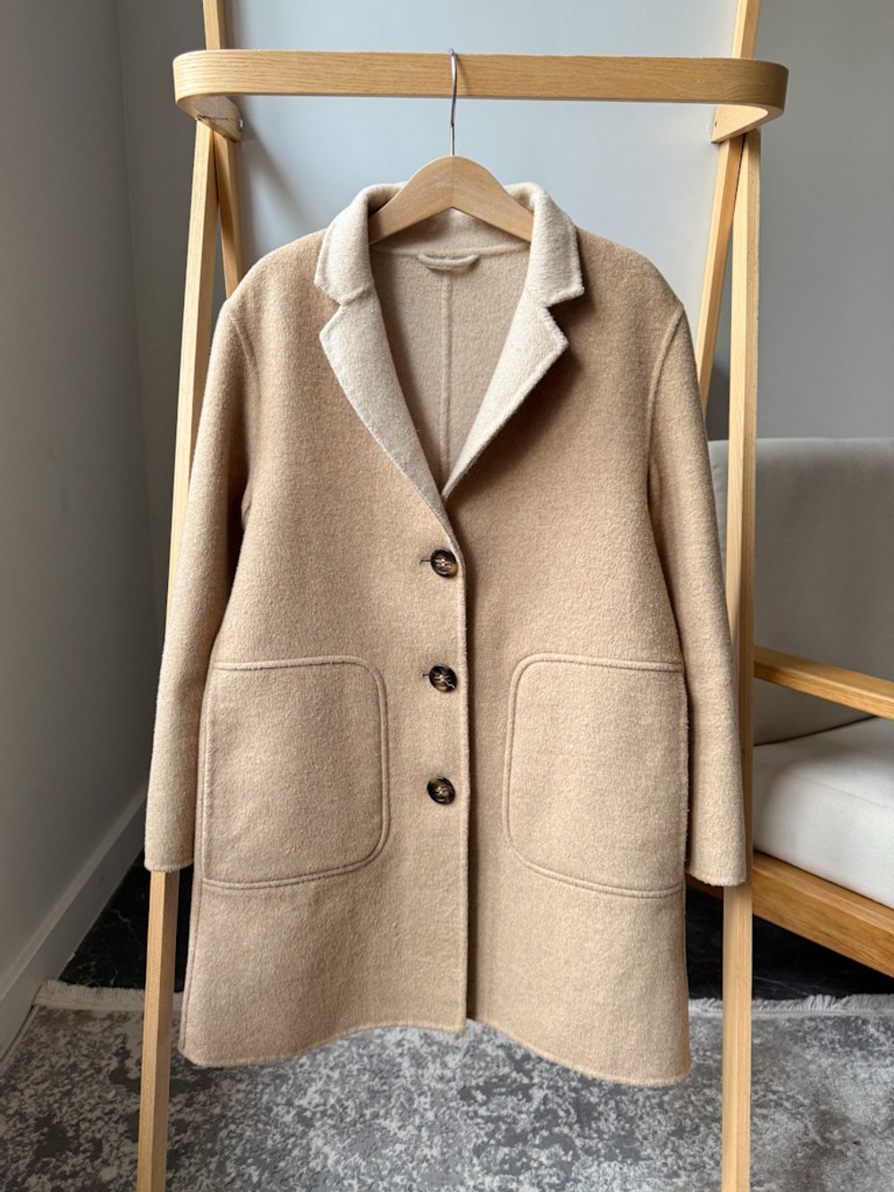 Шерстяное пальто Zara, 116