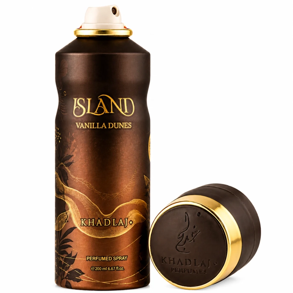 Khadlaj Island Vanilla Dunes Bodyspray 200 ml (unisex)