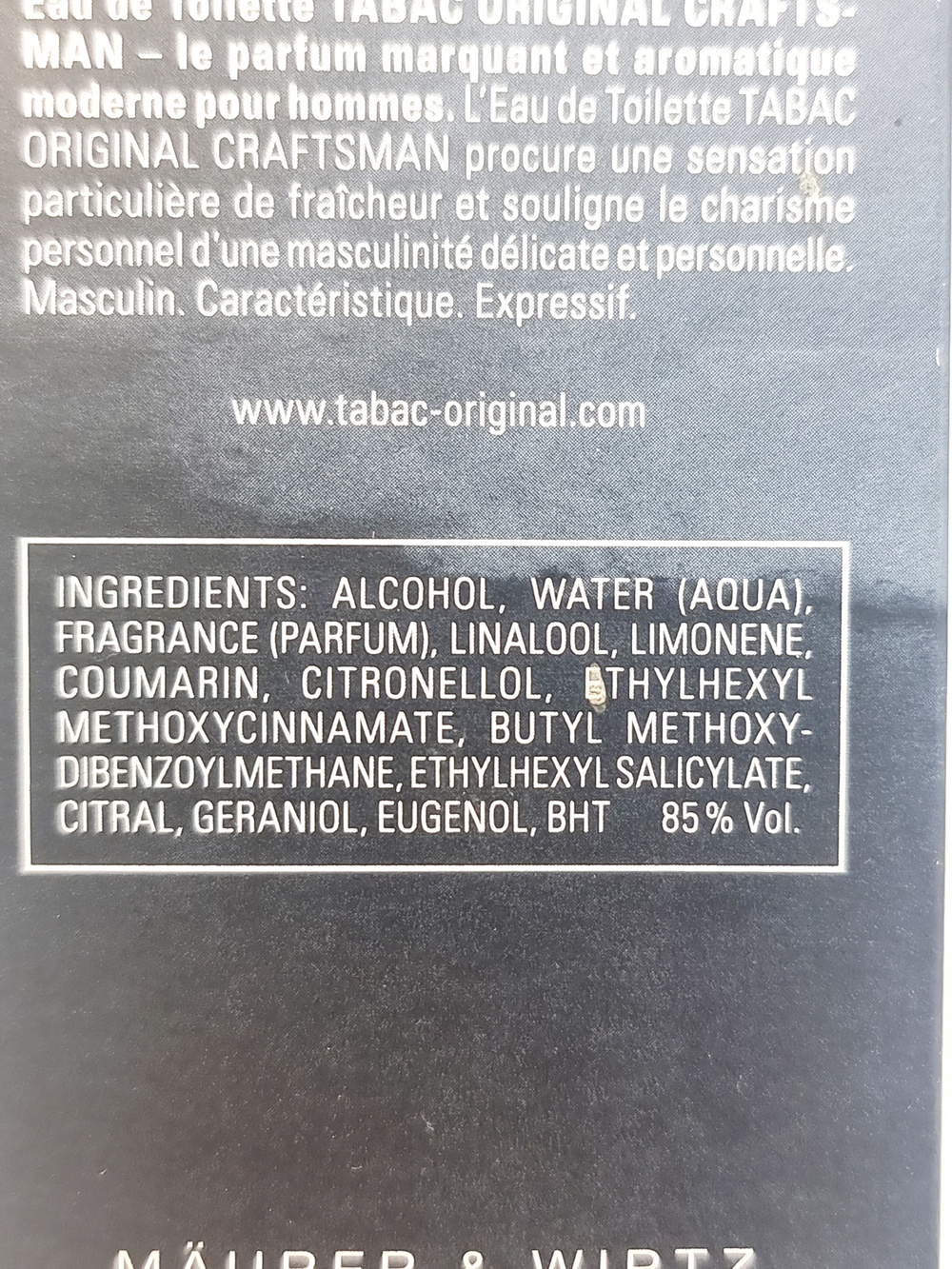 Туалетная вода Tabac CRAFTSMAN EDT 50 мл (Германия)