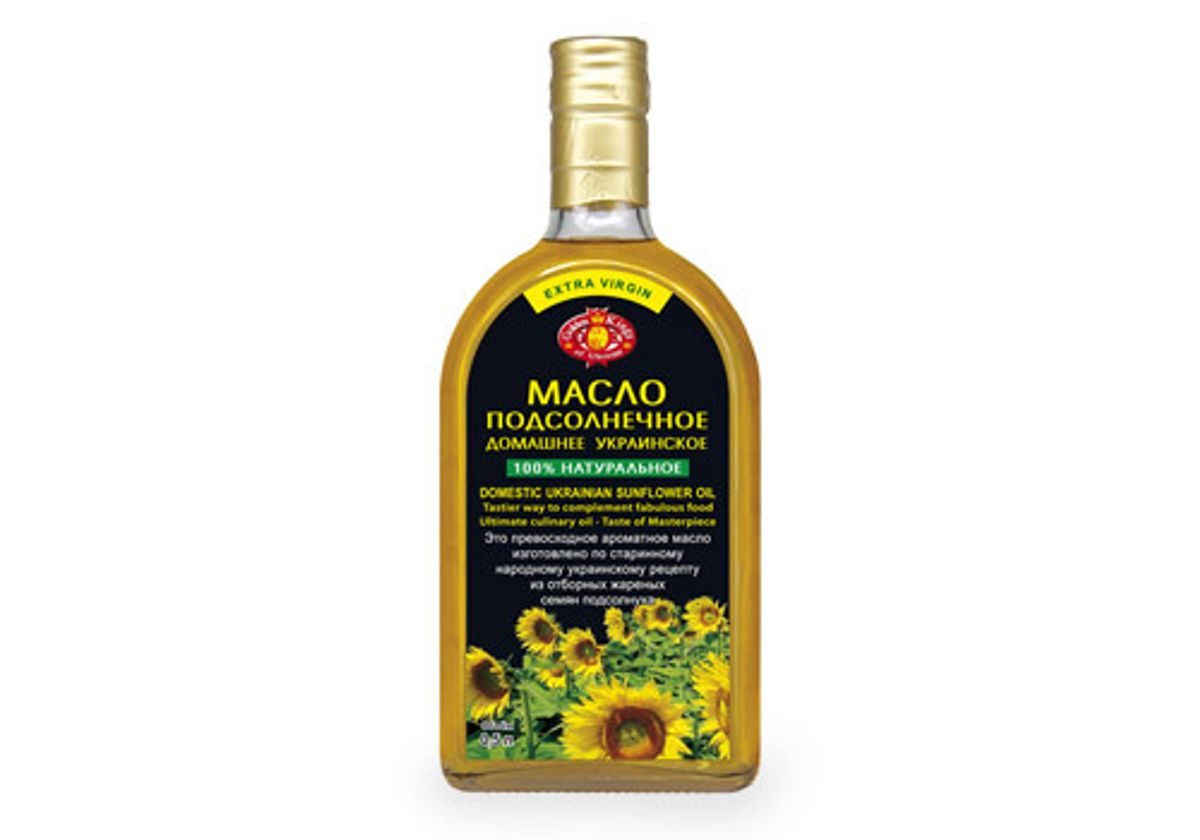 Масло подсолнечное домашнее, 500мл