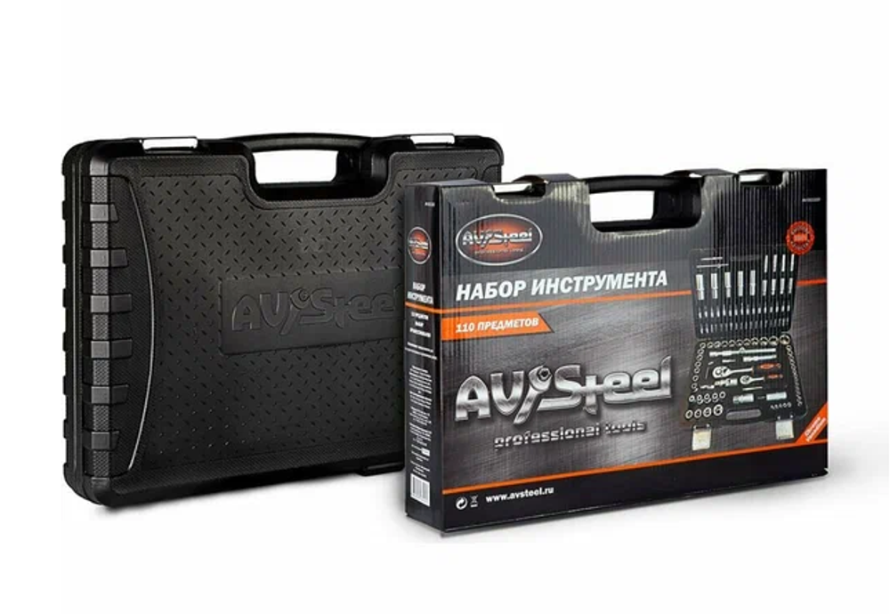Инструмент AV Steel набор 110 пр. AV-011110