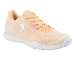 Женские теннисные кроссовки Head Sprint Pro 4.0 Clay - apricot/vanilla