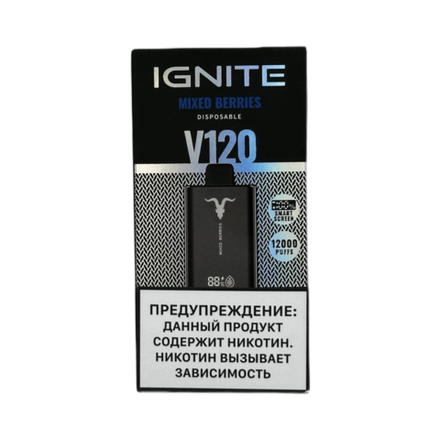 Ignite V120 Mixed berries - микс ягод 12000 затяжек 20мг (2%)