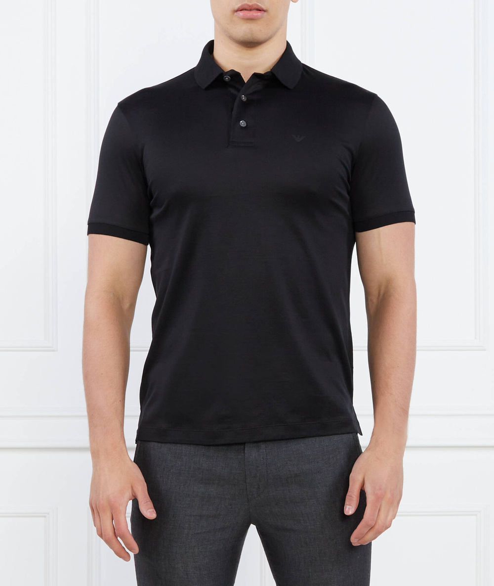 Поло Emporio Armani - черный(8N1F96 1JUVZ)