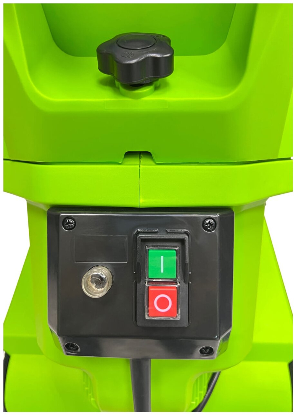 Измельчитель садовый электрический GREENWORKS GACSB, 220V, 2500W, с контейнером (2206707)