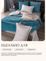 КПБ Сатин Velvet Premium с Одеялом VP008, Евро, 4 наволочки