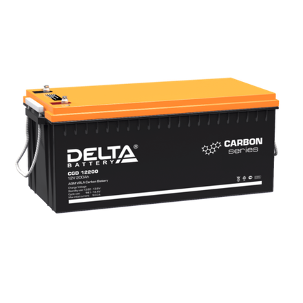 Аккумулятор DELTA CGD 12200 | 200 Ач | 12В CARBON