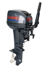 Ривьера-3600 НДНД Компакт серый-черный + KAMISU T 9.9 BMS (комплект лодка + мотор)