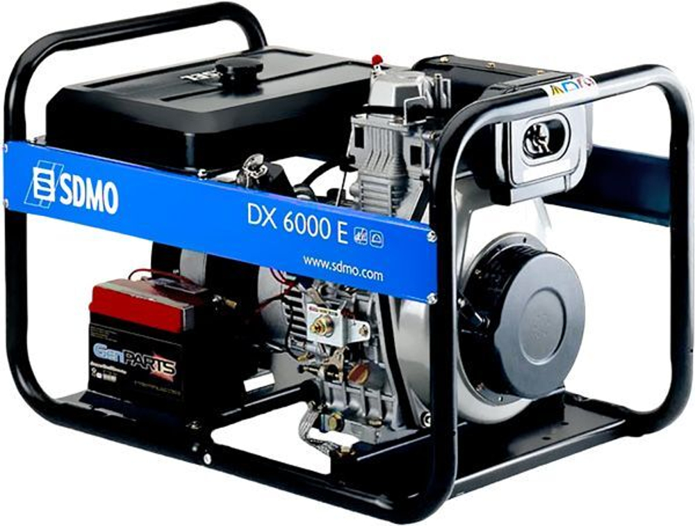 Дизельный генератор SDMO DX 6000 E XL C в контейнере с АВР — Фото №2 