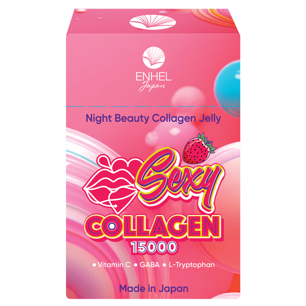 Ночной омолаживающий коллаген, лимитированная коллекция Enhel Japan (SEXY COLLAGEN)