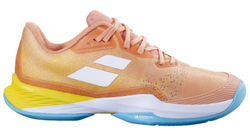Женские теннисные кроссовки Babolat Jet Mach 3 All Court - coral/gold fusion