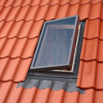 Окно-люк для выхода на кровлю VELUX 45х55