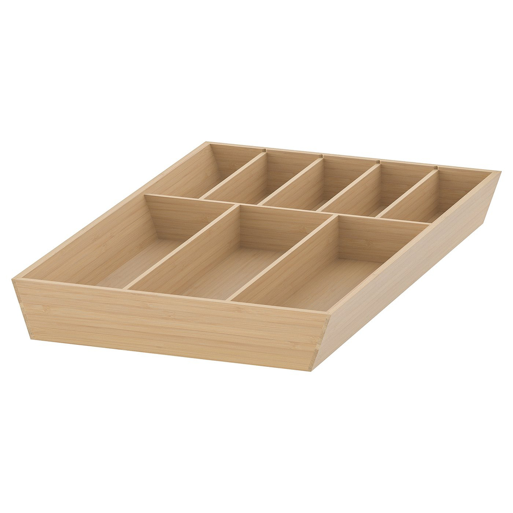 IKEA UPPDATERA  (ИКЕА УППДАТЕРА)  -  Лоток для приборов - светлый бамбук 32x50 см