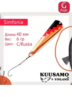 Блесна для рыбалки вертикальная зимняя Kuusamo Simfonia