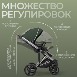 Модульная коляска BubaGO Rosano 3в1