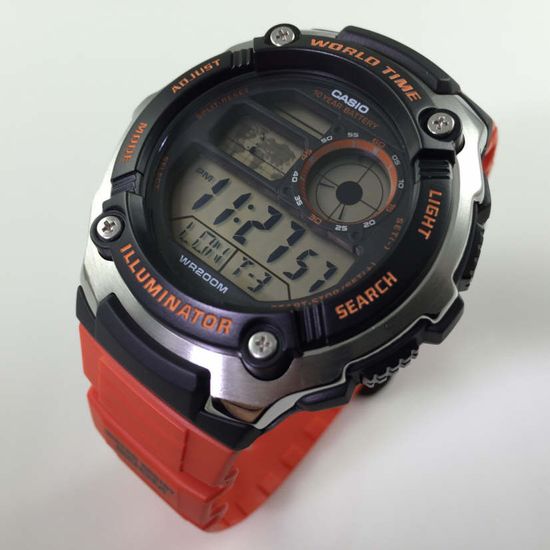 Мужские электронные часы Casio AE-2100W-4AVDF