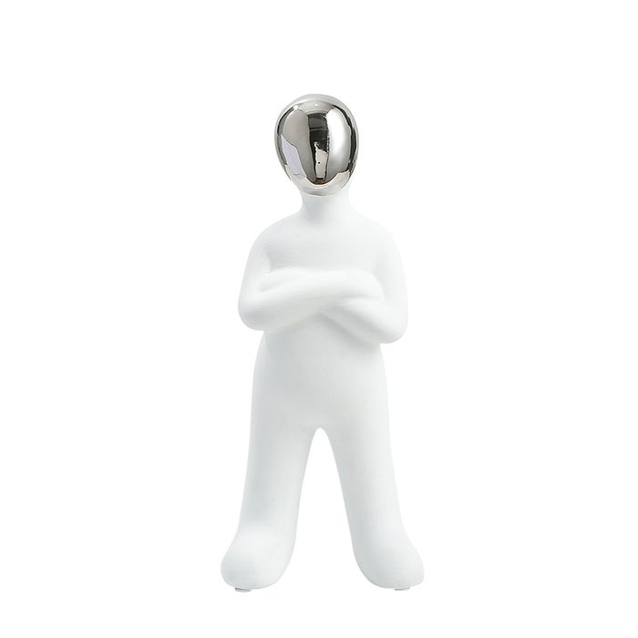 Статуэтка Alien man white